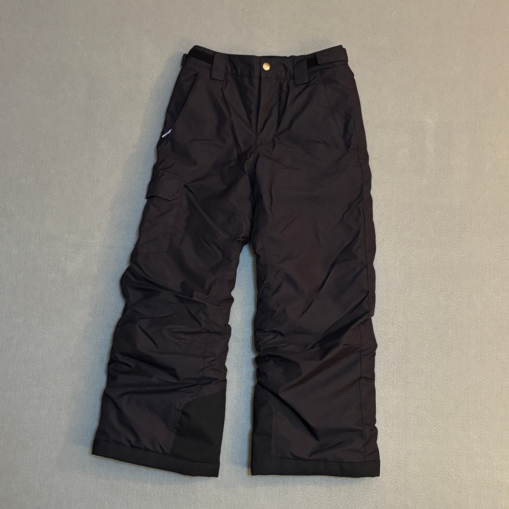 Columbia Kids Black Omni-Tech Outgrown Snow Pants Size S 8 XY0097
